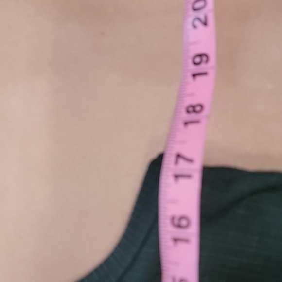 Old Navy Size S Luxe Dark Green Sleeveless Top, Excellent Used Condition - Picture 7 of 13